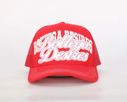 Bottega Desires Trucker Hat (Sexy Red)