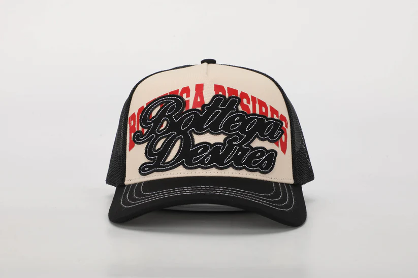 image_1dd667ac-bdf5-485f-be47-6ae460b19307.webp Bottega Desires Trucker Hat (Raw)
