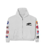 Bottega Desires Patches Zip Tracksuit Grey