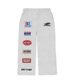 Bottega Desires Patches Zip Tracksuit Grey
